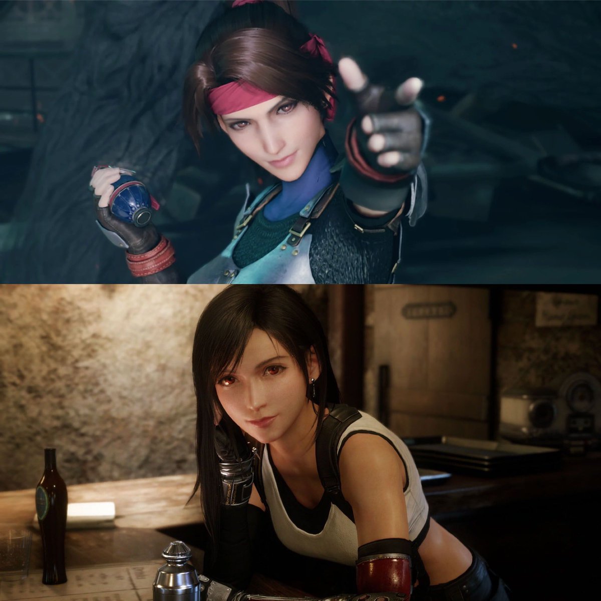 MightyKeef's tweet photo. Ima say it, and I don’t care if I get cancelled.

Jessie in FF7R >>>>>>>>>>> Tifa FF7R https://t.co/6J4FW2rS6a