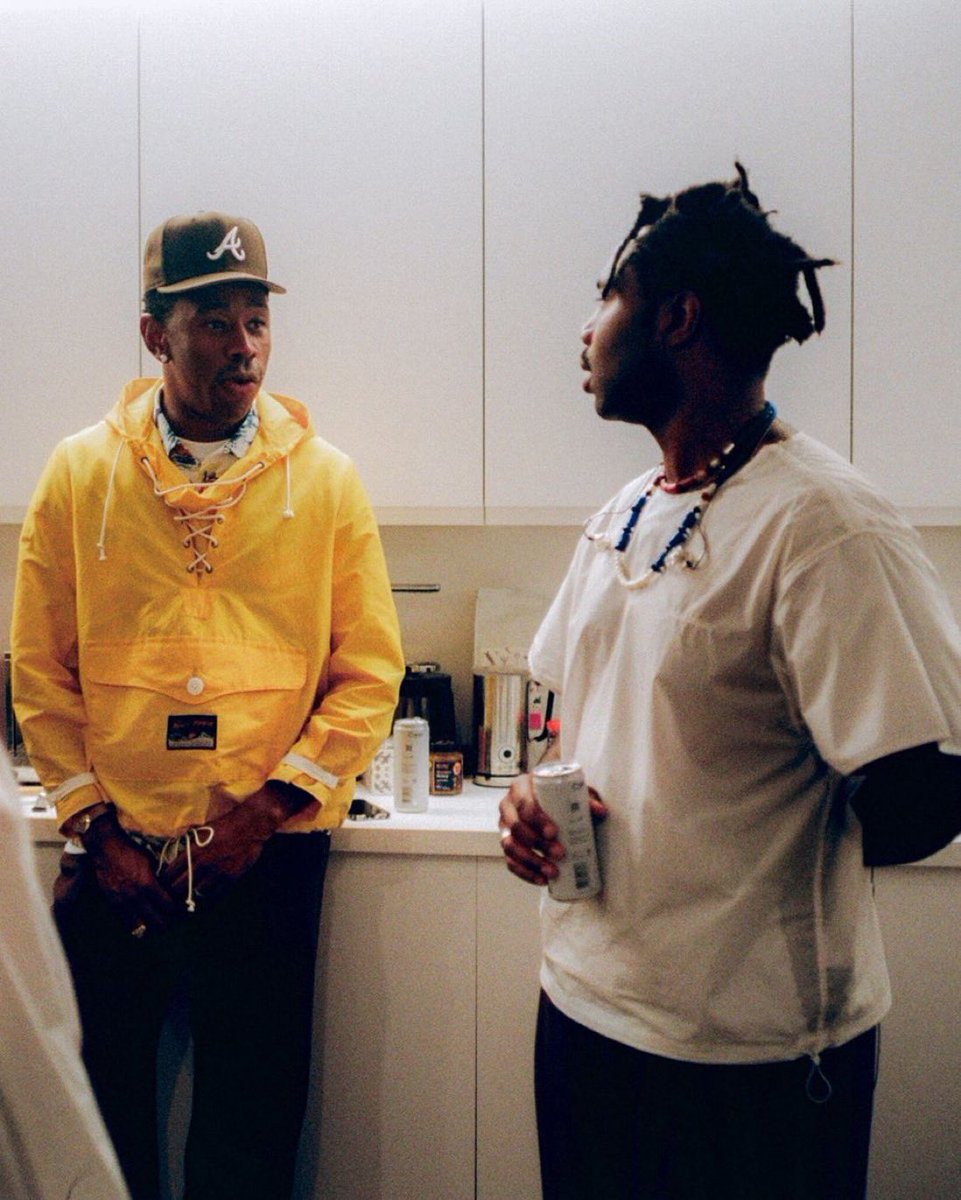 nfr_podcast's tweet photo. Tyler, The Creator &amp; Sampha together recently 😮 https://t.co/O6mL1d0IF4