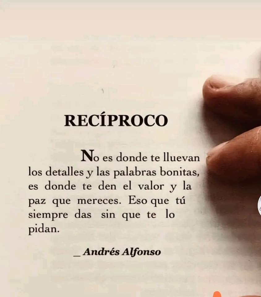 Recíproco...