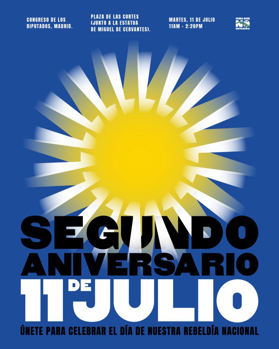 Ningún demócrata con vergüenza puede defender a una dictadura de partido único, con más de mil presos políticos, que persigue, acosa, encierra o destierra a todos los ciudadanos que se le oponen.

#11j 
#EnCubaHayUnaDictadura 
#TiemblaCanel