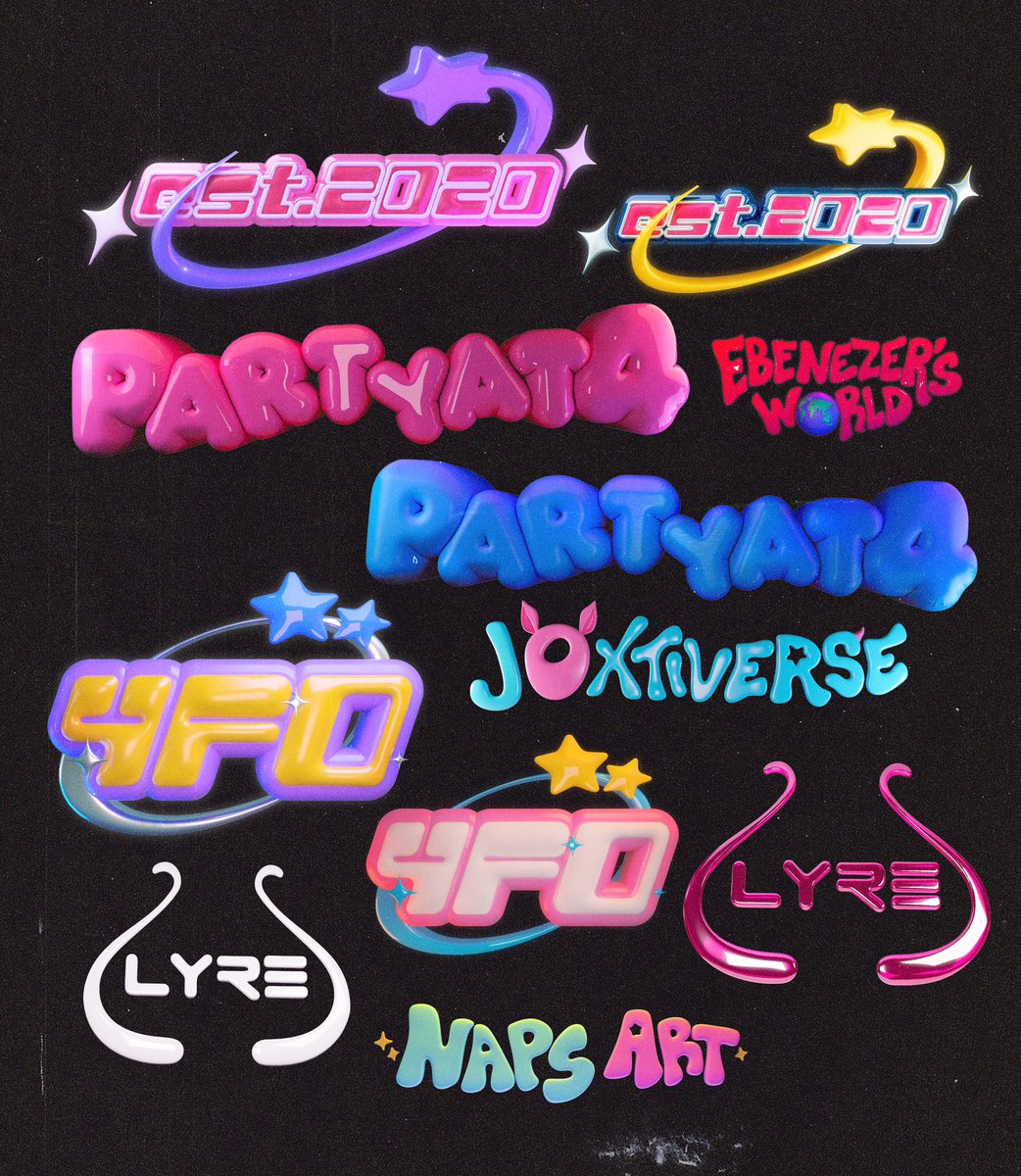 Swipe to see the top logos I created in the last 8 months of using #blender 

#3dlogo #3Danimation #3Dartist