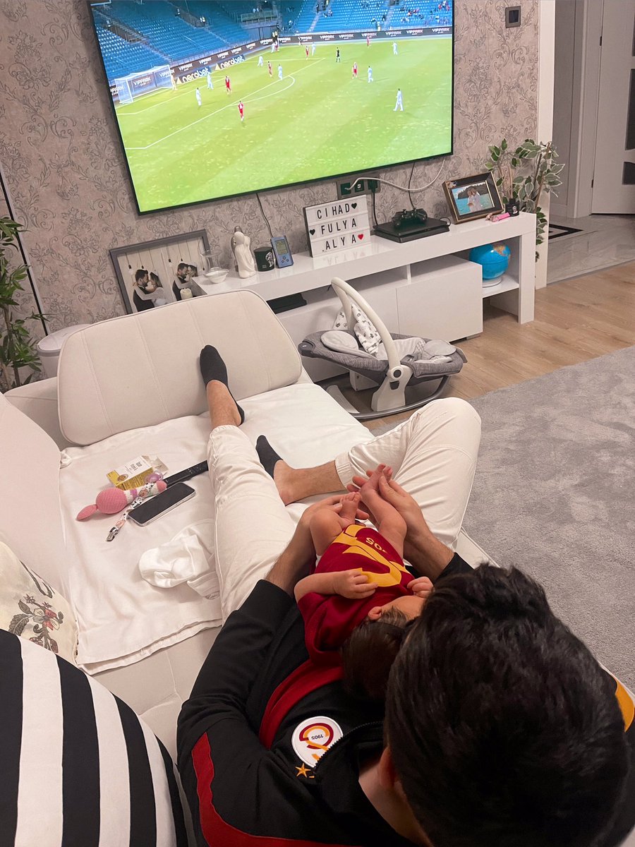 Baba kız ilk maç ❤️🥹💛
