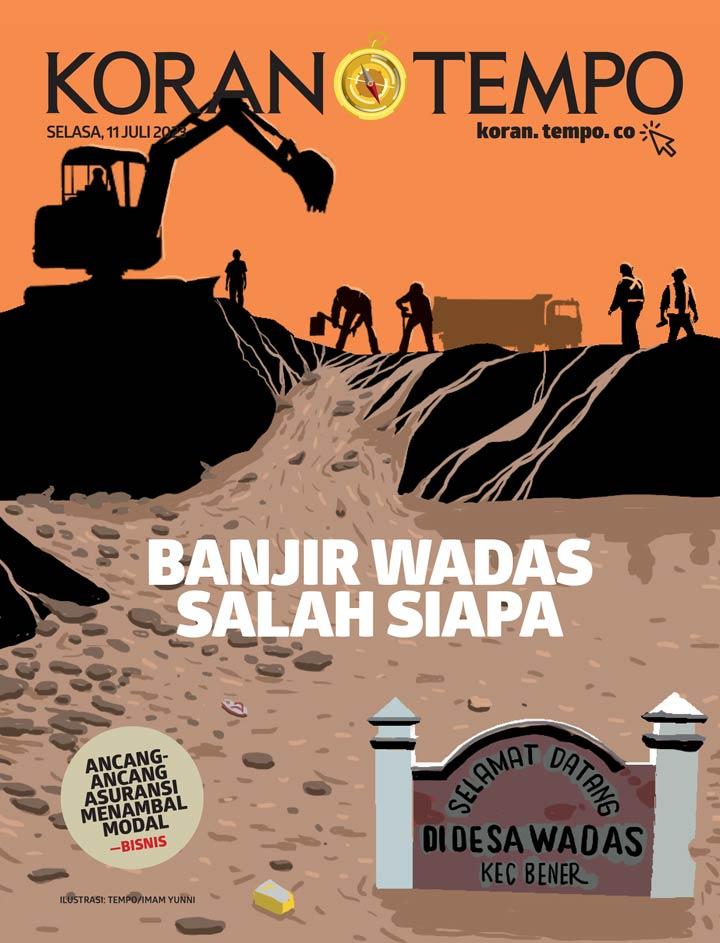 Tempo_Plus's tweet photo. Banjir Wadas Salah Siapa

Pembukaan lahan menuju tambang andesit memicu banjir lumpur di Desa Wadas. Pengerukan terus berlangsung meski izin berakhir.

Simak edisi terbaru Koran Tempo, hanya di https://t.co/NBBACBg5sH 

#korantempodigital #KoranTempo