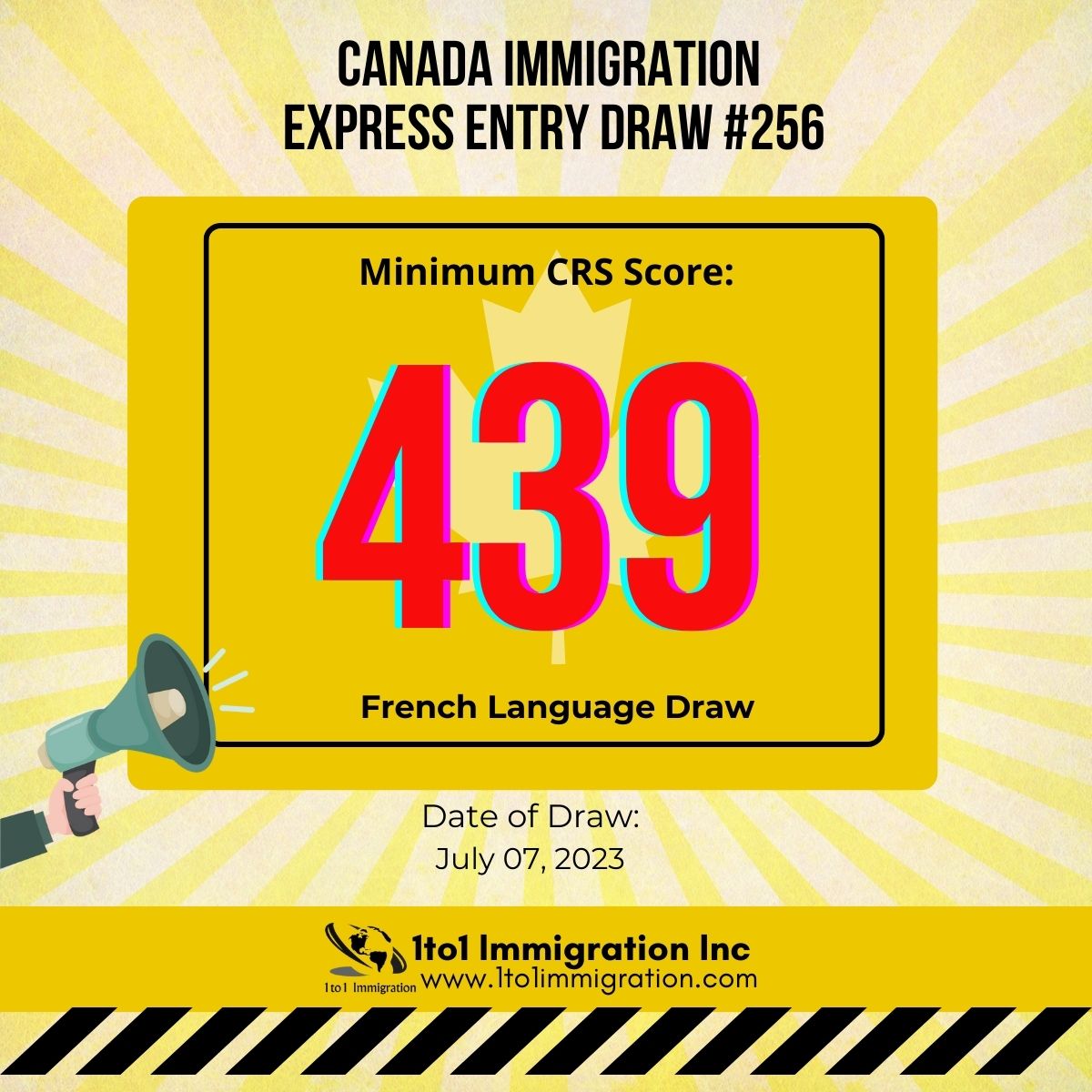 1to1Immigration's tweet image. 🇫🇷💼 Calling French speakers! Canada welcomes you with open arms! 🎉

"Voulez-vous immigrer au Canada? C'est votre chance de réaliser votre rêve!" 🌟✨

#CanadaImmigration #ExpressEntry #FrenchSpeakers #PRApplication #OpportunityAwaits