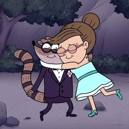 DynamoSuperX's tweet photo. rigby's character development and mordecai's character deterioration is the most jarring shit ever witnessed in animation. https://t.co/YSbCzRw941