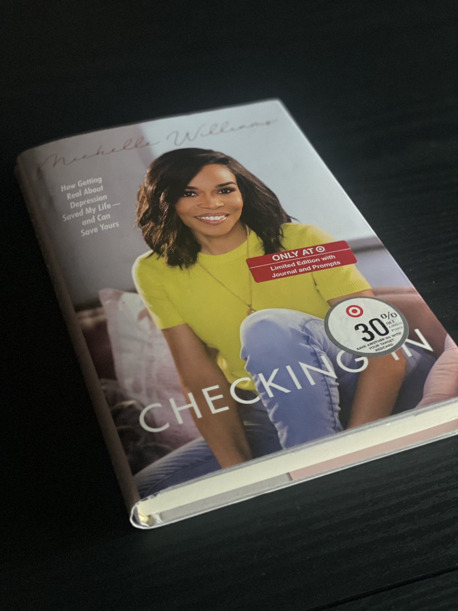 After watching @RealMichelleW on The @terrellgrice Show, I had to go out and get this book! 🫶🏾