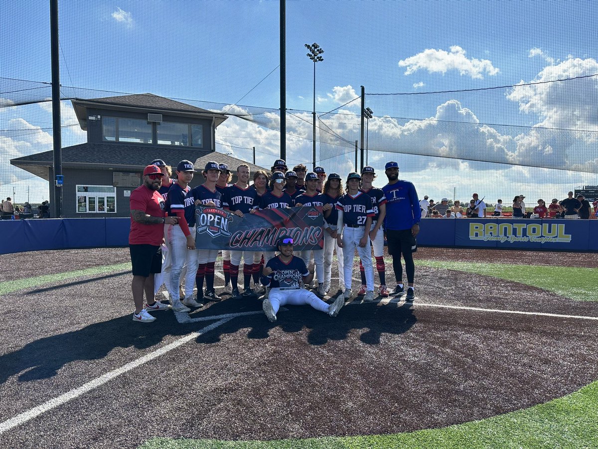Jairo caba (@jairocaba97) on Twitter photo PBRT Illinois 17U Champions 🏆
Great Weekend at Rantoul with this group of talented young men, couldn’t be more proud of the work you guys put in going 6-0 for the weekend with 60+ hits!
#rolltier #16UNationals <a href="/TopTierBaseball/">Top Tier Baseball 🇺🇸</a> PBRT Illinois 17U Champions 🏆
Great Weekend at Rantoul with this group of talented young men, couldn’t be more proud of the work you guys put in going 6-0 for the weekend with 60+ hits!
#rolltier #16UNationals <a href="/TopTierBaseball/">Top Tier Baseball 🇺🇸</a>