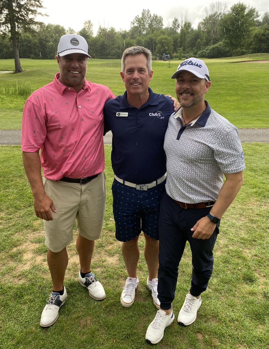 ClubEG_ProPro's tweet photo. 2023 @ClubEG_golf  Pro-Pro Champions Bill Minkhorst (Prescott) and Adam Miller (@The_BCC ). Photo credit Joe McLean (@pgaofottawa).

Full results:
https://t.co/ctClTyEuZK https://t.co/tHKCh4RfKP