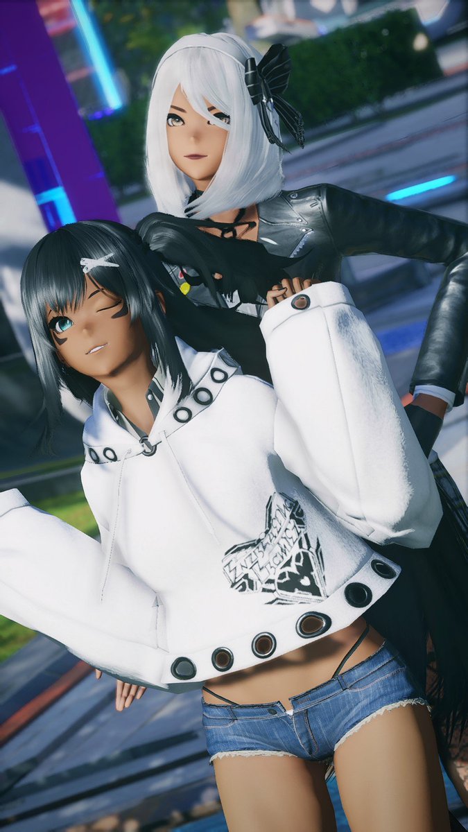 TunaSoatski's tweet photo. More of me and @Calla_NGS ♥️
#NGS_SS #RappyMail #PSO2NGS #PSO2global #PSO2NGS_SS 
#メンテの日じゃないけどssを貼る https://t.co/kSvXS3CXuI