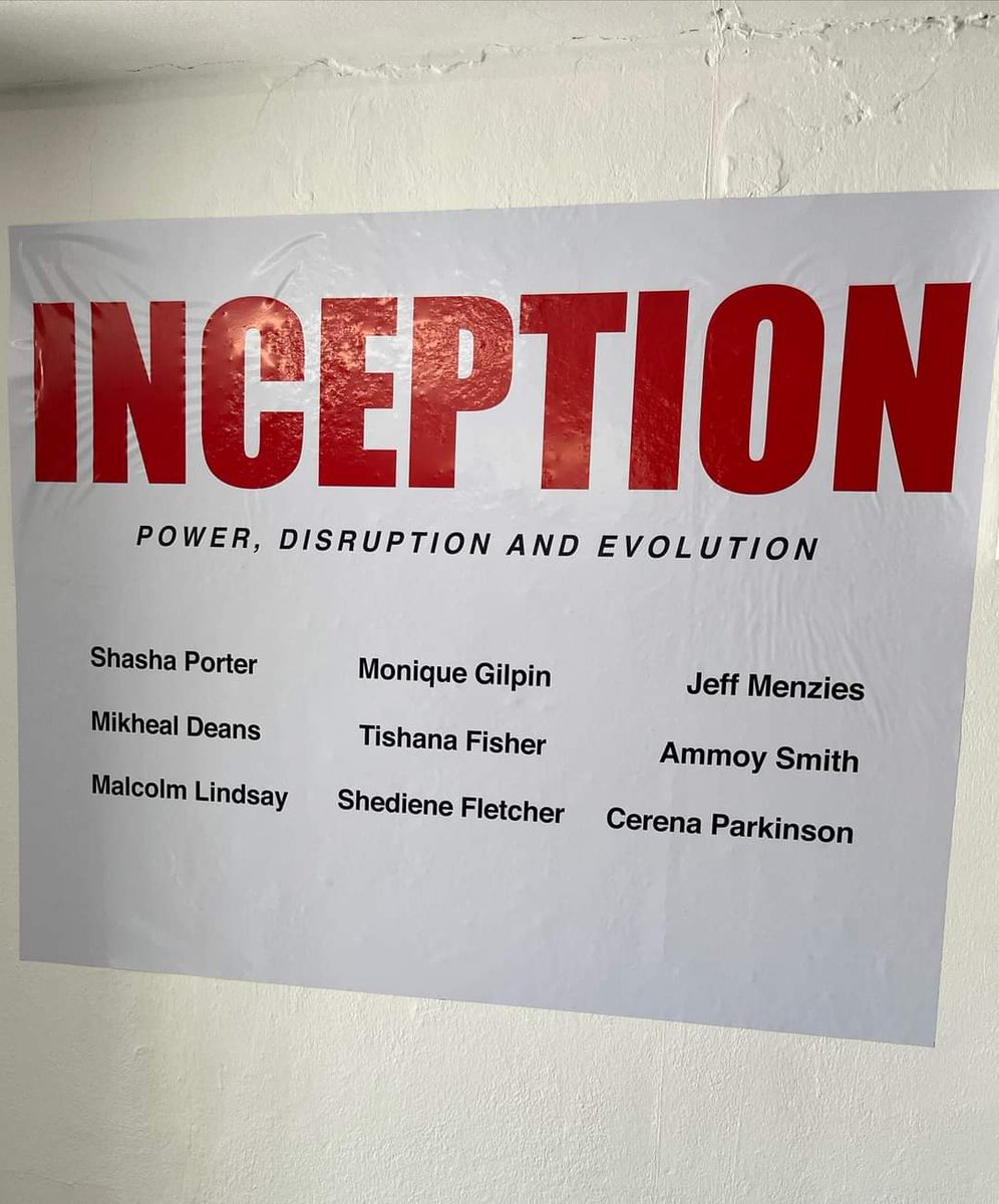 dempsterchung's tweet photo. If you're trendspotting... new Art gallery open in Downtown Kingston, Jamaica.
Inception is at CreativSpace.. #dogosee
#Art #Jamaica #DowntownKingston #culture https://t.co/ZfFZIsxLTv
