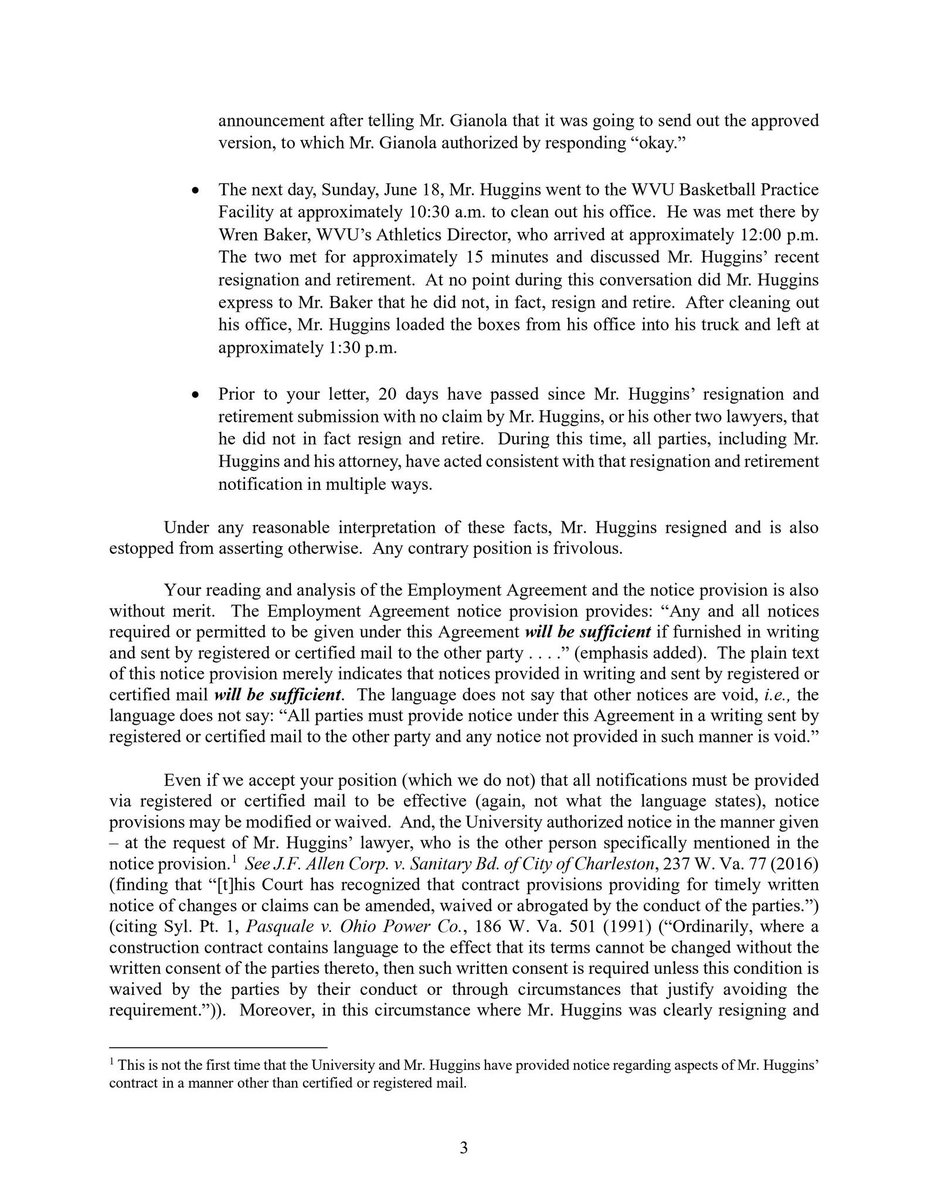 ethanbock_'s tweet photo. West Virginia University responds to Bob Huggins: https://t.co/c0lMWEbupb