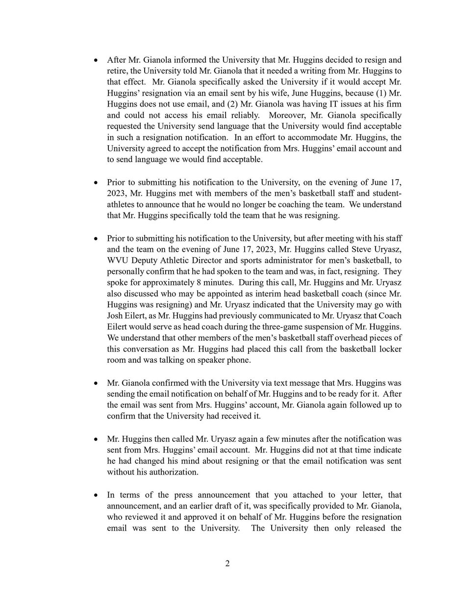 ethanbock_'s tweet photo. West Virginia University responds to Bob Huggins: https://t.co/c0lMWEbupb