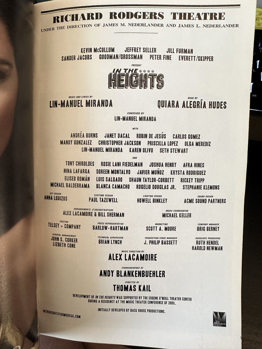 programXchange's tweet photo. hi sorry for the lack of posts!

i’m continuing my work on the website, but as we wait i’m gonna post giveaways!

we’re giving away an OBC in the heights playbill

to enter you must:
1. be following us
2. like &amp; rt this post

this is open to EVERYONE and ends 8/1 @ 2pm ET https://t.co/EUf2IIguNo