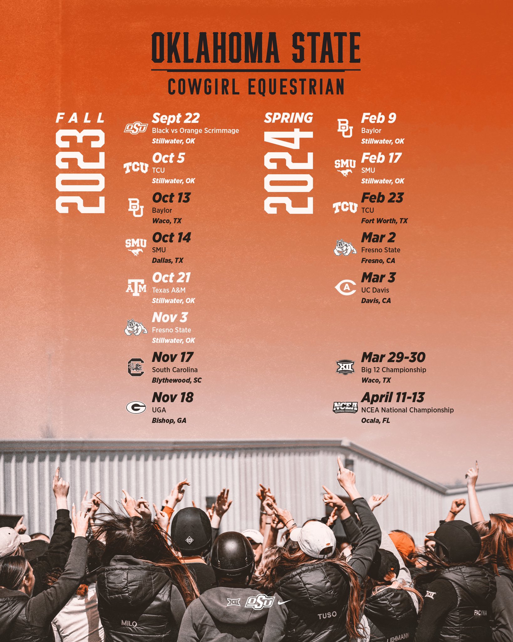 Oklahoma State 2025 Football Schedule