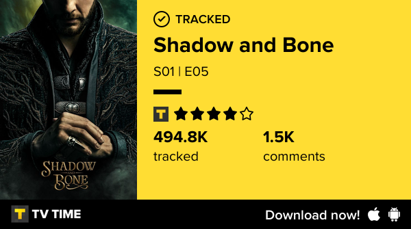 readingtardis's tweet photo. Ho appena guardato l'episodio S01 | E05 di Shadow and Bone! #shadowandbone  https://t.co/I2ZdprpYNm #tvtime https://t.co/DbxATABs03