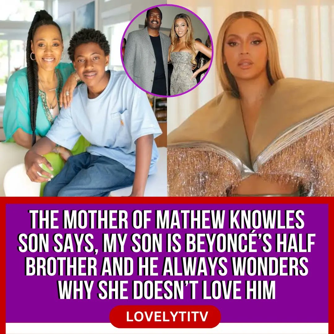 While his big sister's buzzing around the globe on her “Renaissance” world  tour, Beyoncé's 13-year-old half brother — who spent his formative years  living in a trailer with mom Alexsandra Wright —, image size:1080x1080