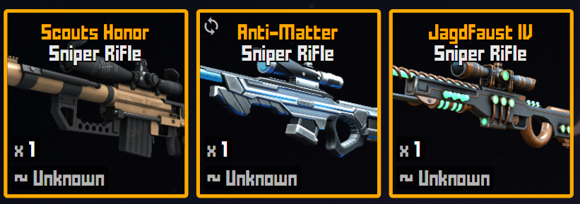 MoonJuiceTTV's tweet photo. Which one do I giveaway next? 👀 #krunker https://t.co/sbKGfqxv2U