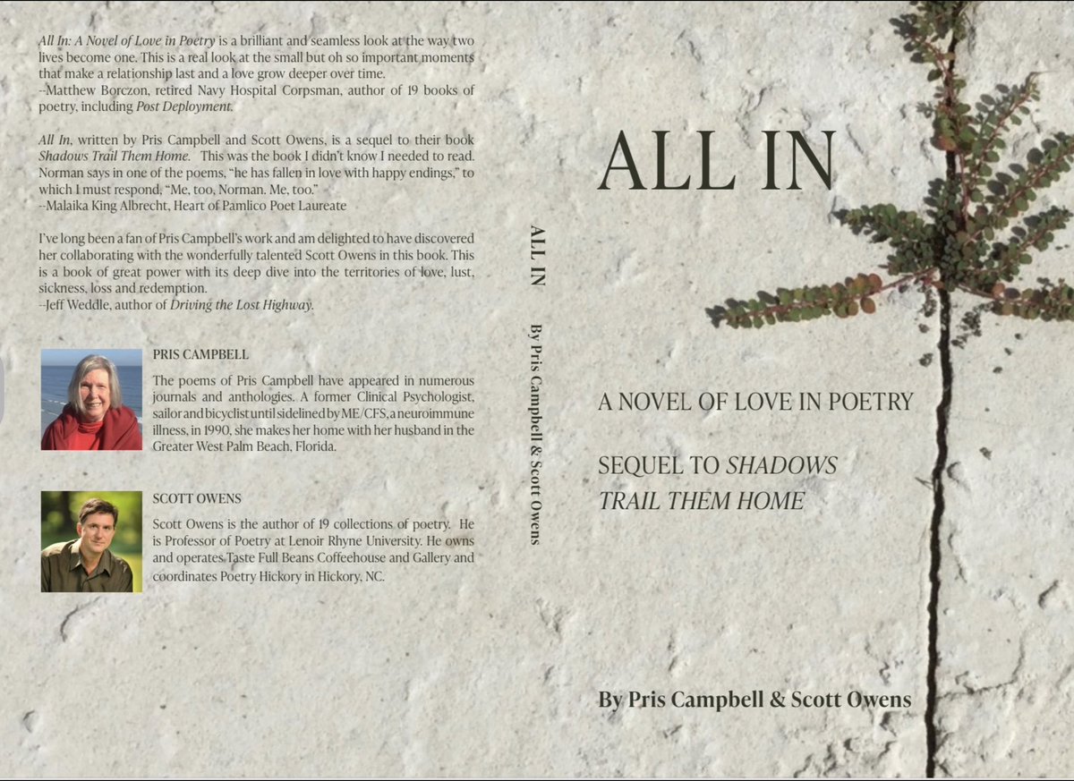 This comment was sent by a reader of All In. . If more people want signed and dedicated, let me know and I can buy more at author price from our publisher.