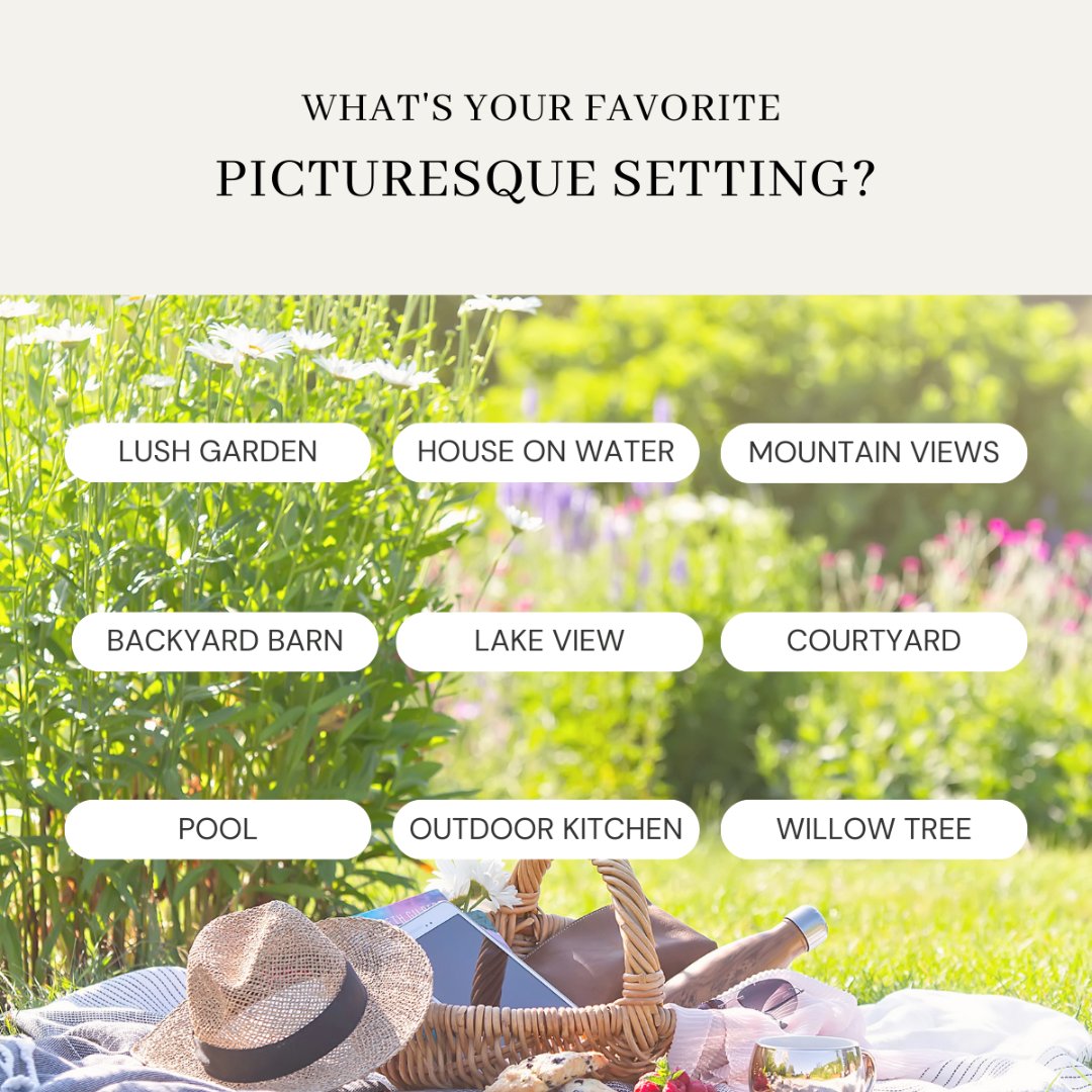 Which setting would you choose as a backdrop to your dream summer getaway? 
Reading a book & sipping tea in a lush garden? Or dipping your toes into a gorgeous pool? Comment your favorite
#dreamhome #thisorthat #poll #realestatedream #homegoals #aesthetichome #sabiateamrealestate