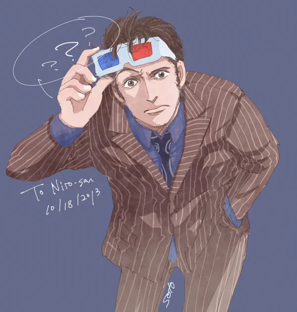 私の遥か太古の10th Doctor My ancient work 