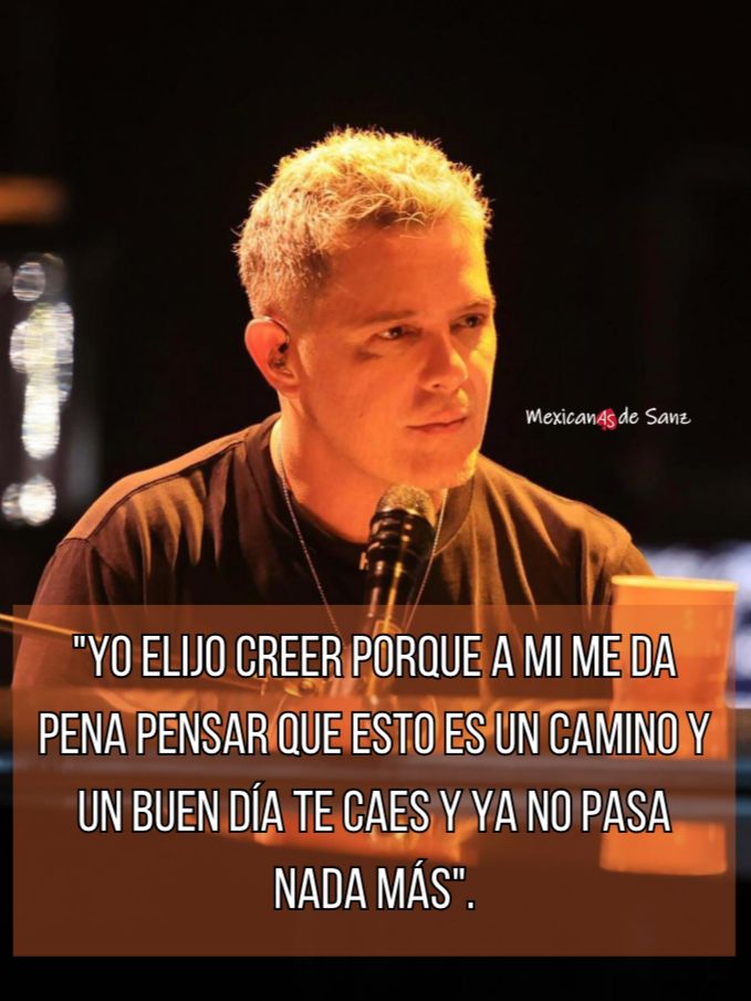 mexicanASdeSanz's tweet photo. Tú elige creer que nosotras creemos en ti 💗
@AlejandroSanz 
#frasesdesanz https://t.co/yEQsLX0SEU