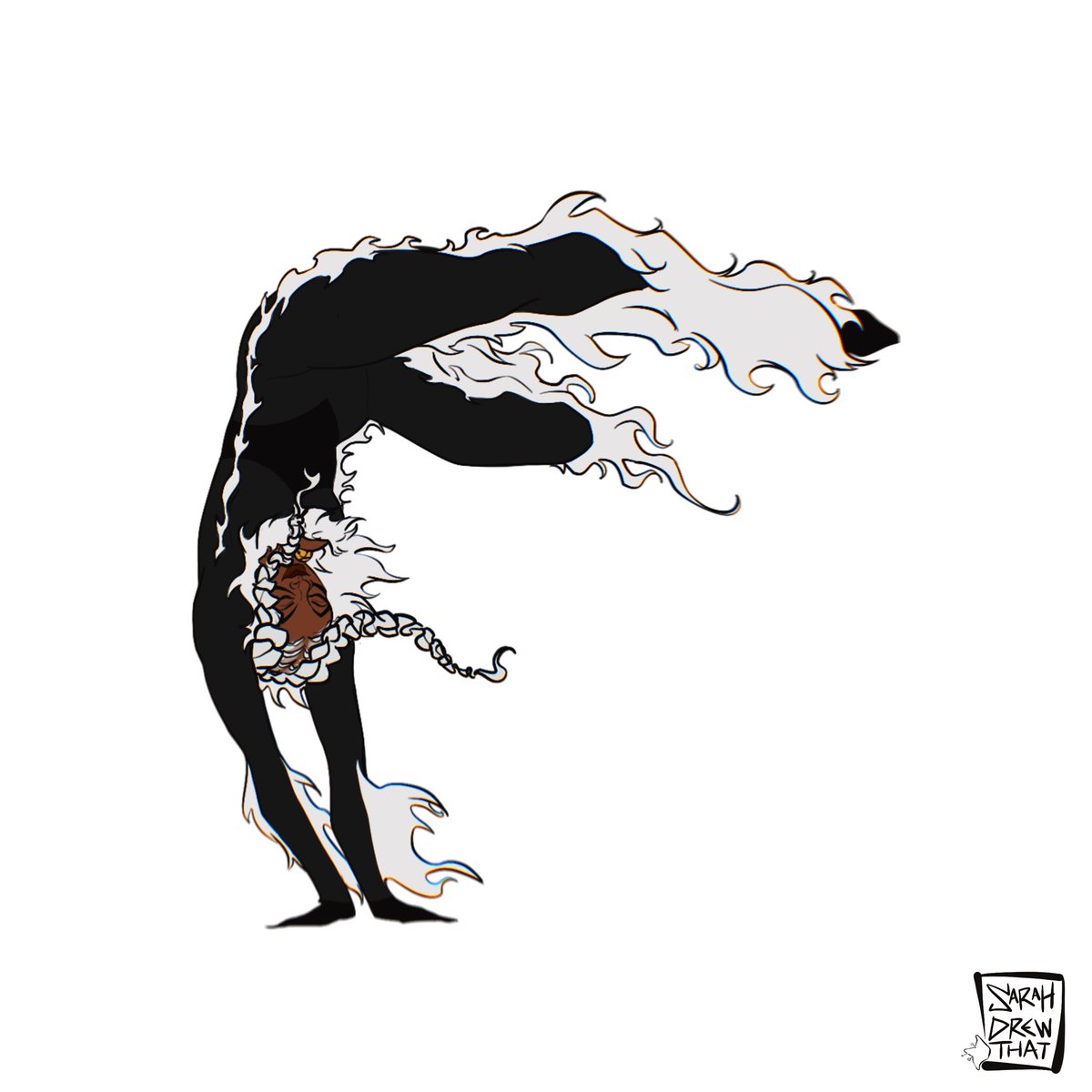 sarahdrewthat's tweet photo. some of my SpiderSona’s Black Cat design tests https://t.co/R8Qkj1Gt6y