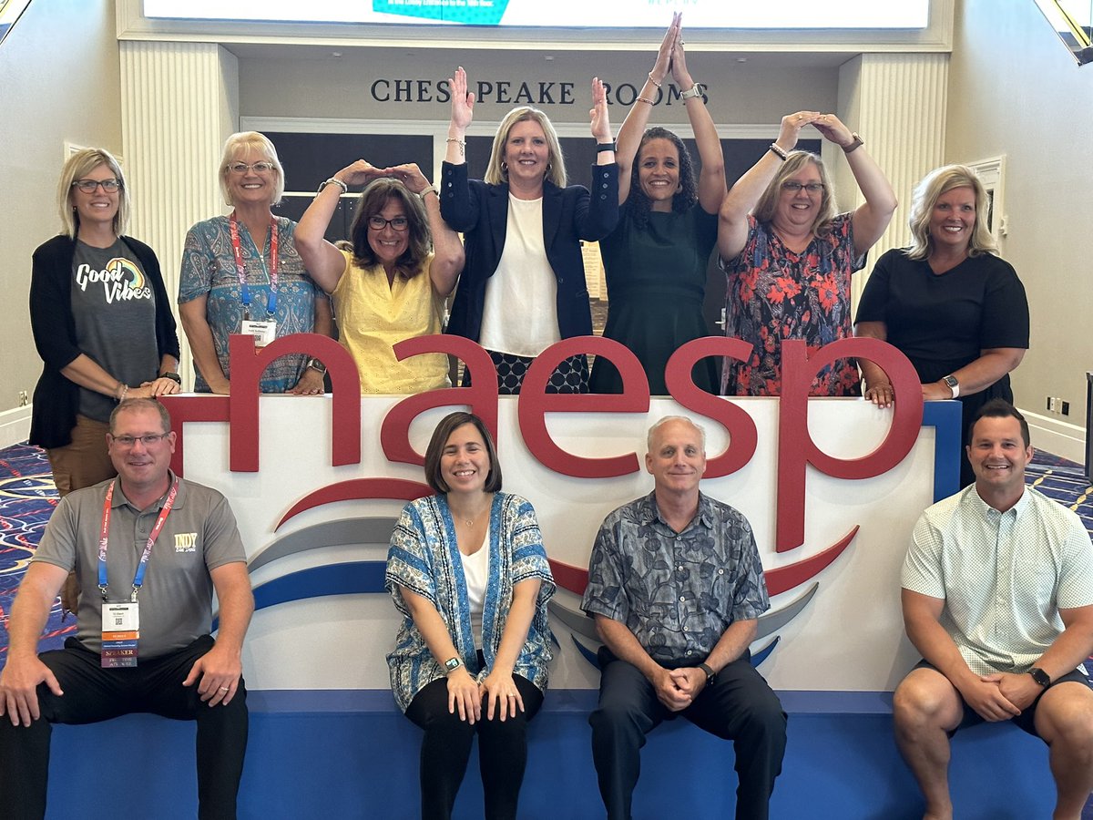 Ohio is well represented at the #NAESP23 conference!  So blessed to be connecting with and learning alongside these buckeye state educators!  🩷 <a href="/OAESA/">OAESA</a> <a href="/NAESP/">National Assoc. of Elementary School Principals</a>