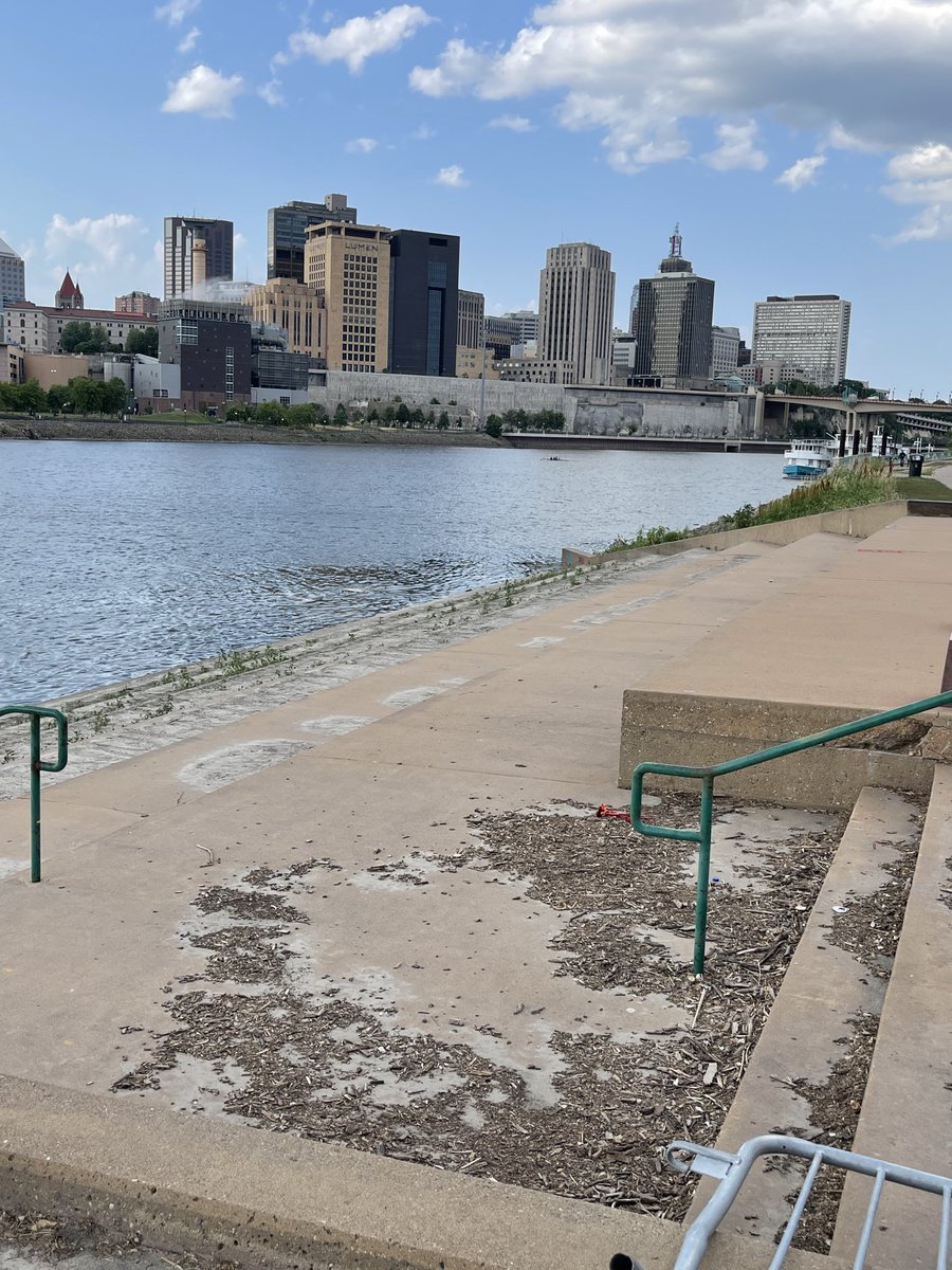 Tom Tracy (@thomasptracy) on Twitter photo Mississippi flood waters receded weeks ago, and this is situation at Harriet Island in St. Paul! Let’s go <a href="/MayorCarter/">Mayor Melvin Carter</a>! It’s summertime in St. Paul! Mississippi flood waters receded weeks ago, and this is situation at Harriet Island in St. Paul! Let’s go <a href="/MayorCarter/">Mayor Melvin Carter</a>! It’s summertime in St. Paul!