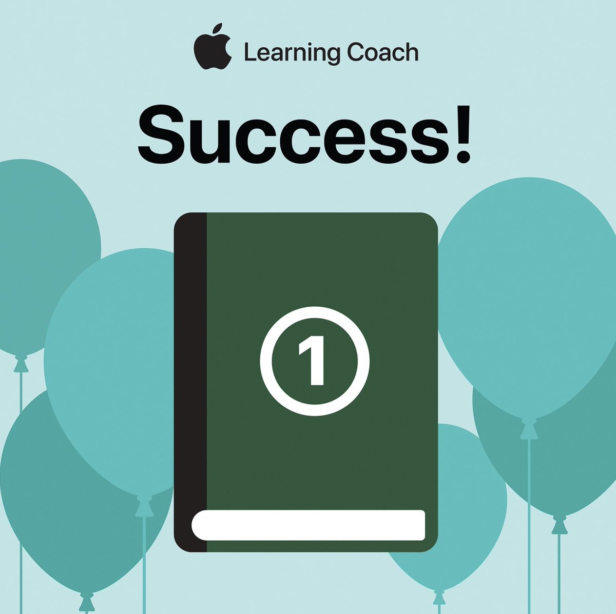 I just completed Unit 1 of the #AppleLearningCoach certification program! Learn more about Apple Learning Coach:  education.apple.com/#/asset/part/T…