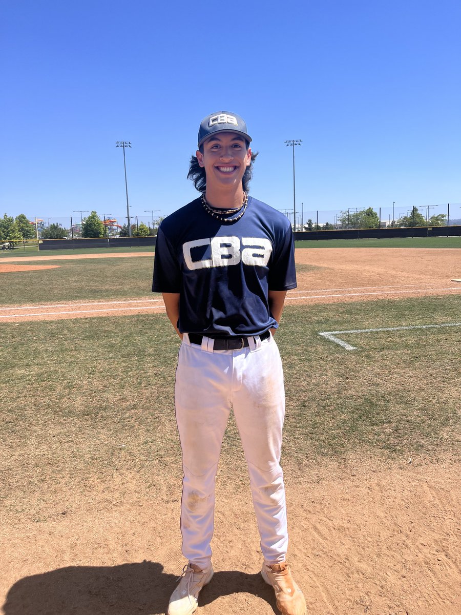 Brenden Pinney 
CBA/SSC 2024 National 
⁦<a href="/sactosportscntr/">SSC</a>⁩

Brenden pitched 5 complete innings allowing only 2 hits and 0 earned runs. He also recorded 7Ks.

⁦<a href="/ProspectWire/">Prospect Wire</a>⁩ 
#PWBaseball 🎬⚾️
#PWPoG