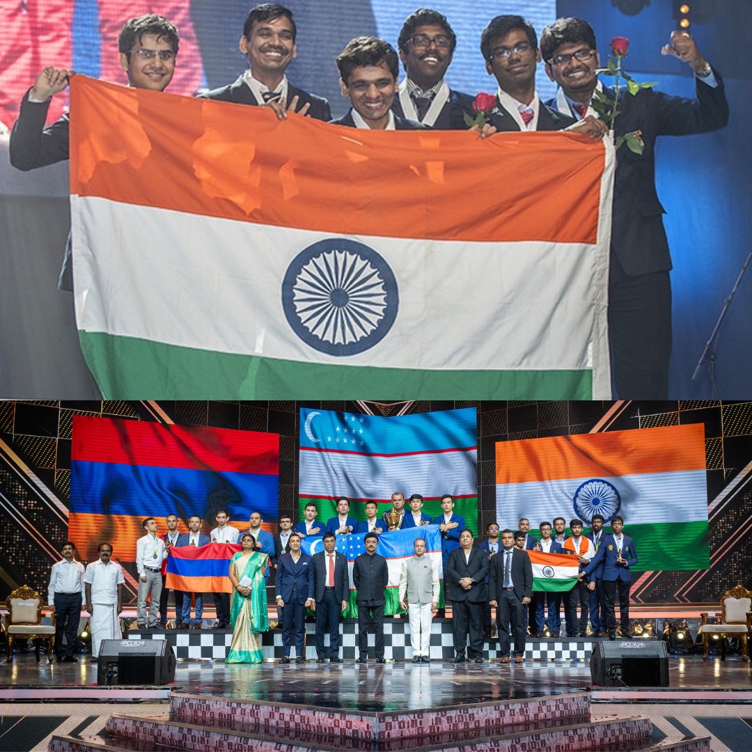 ChessBase India on Twitter "These 2 pictures are taken 8 years apart