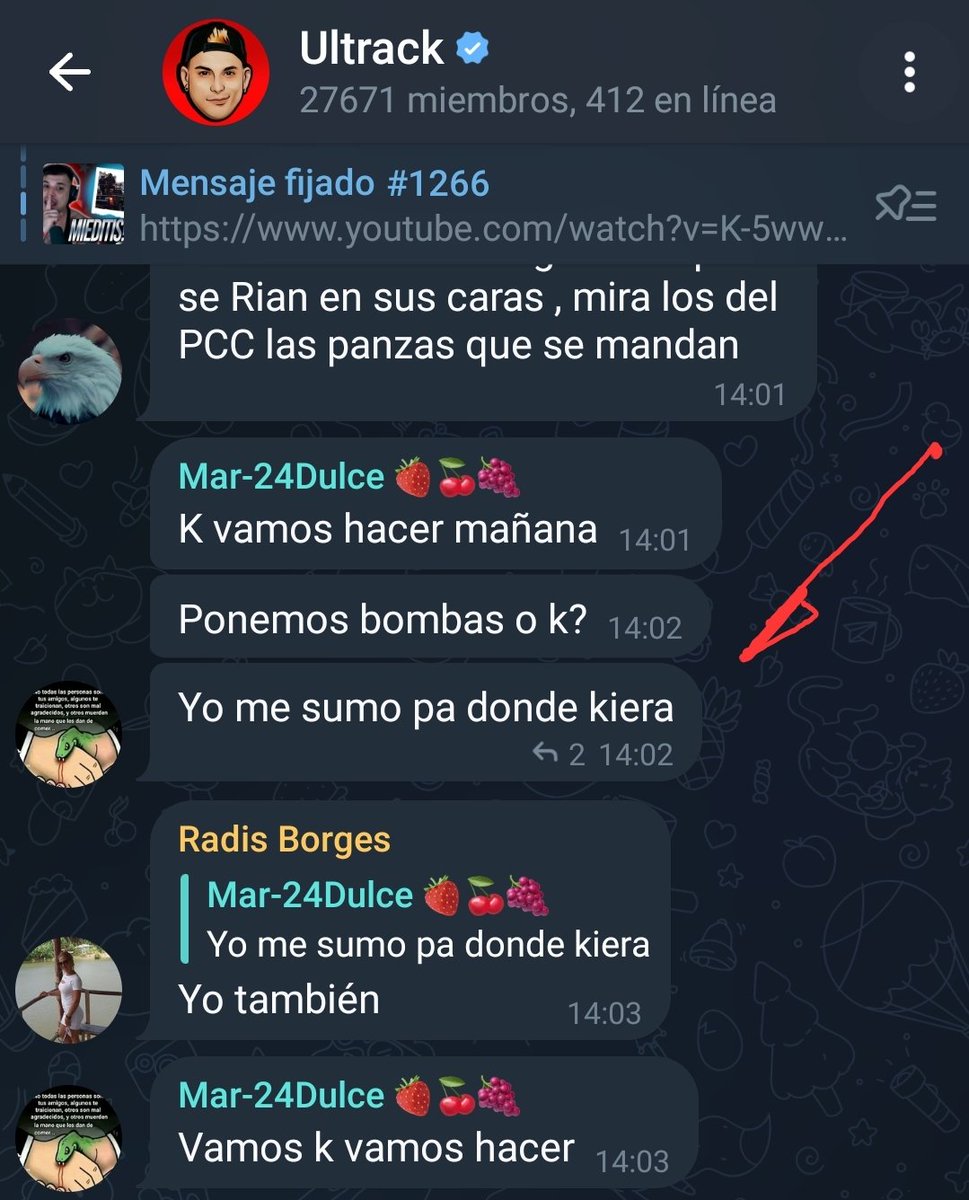 🔴🔴🔴 Urgente ❗❗❗🔴⚫
Yo lo DENUNCIO por terrorista, violento y sucio.
Ese no quiere ni a la madre que lo parió.

 ⚠️¿Quién se suma?🎯
¡Abajo por Terrorista!🤬

Oye tú Ultra imb3c1l... Estás jugando con fuego pipo y vas a terminar mal!!! 
#ConTodosLaVictoria