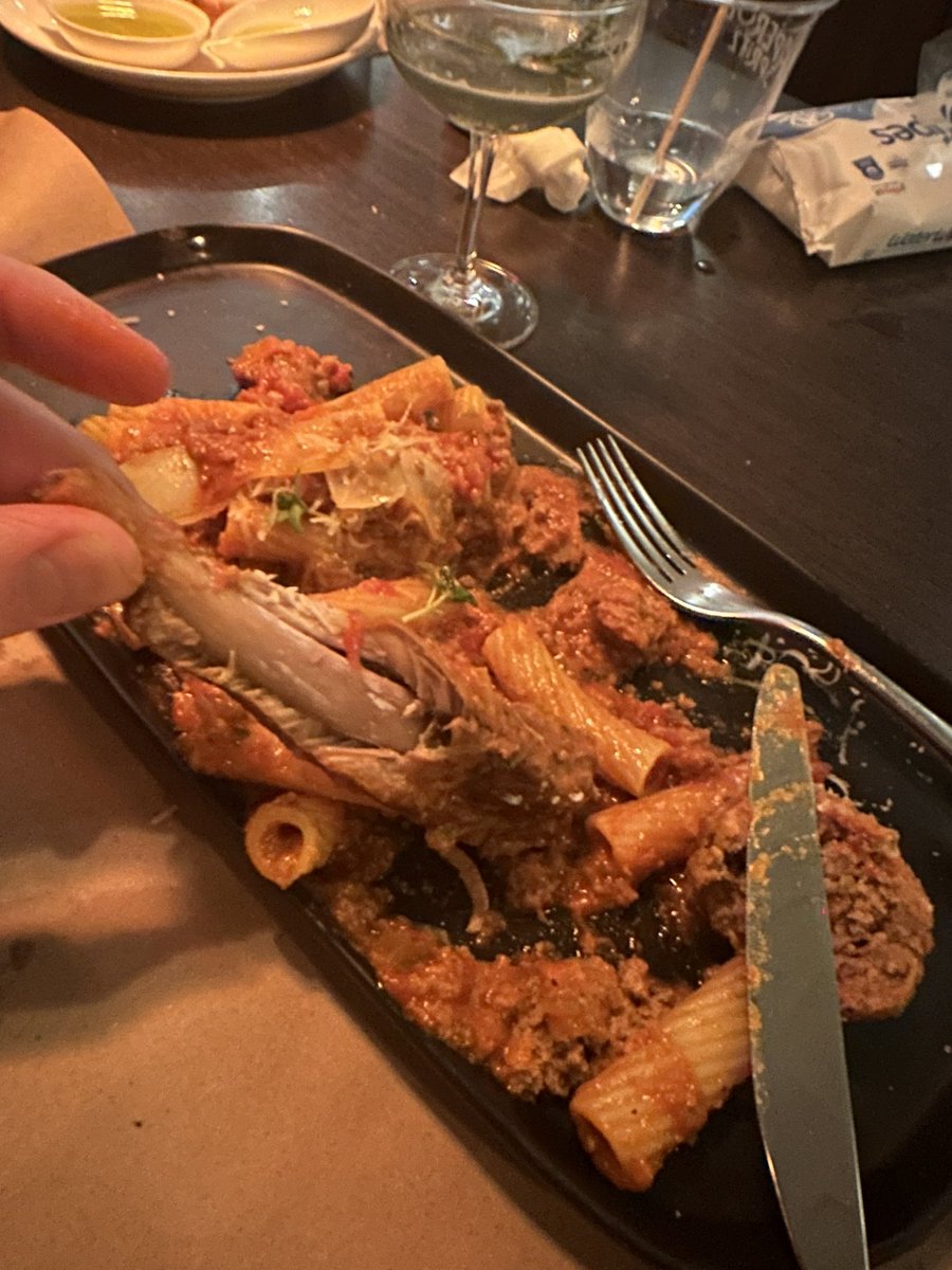 First but not last time having pork ribs in rigatoni. The chefs at <a href="/DaClaudioNYC/">Da Claudio</a> are godlike. 

(Its way better than it looks. Trust)