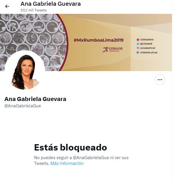 qtf's tweet photo. ¡Ahora resulta! @AnaGabrielaGue me bloquea luego de hacerle ver sus errores como representante de la @CONADE. ¡No es mi culpa que se te olvide las carencias que tuviste que pasar por no tener apoyo de las instituciones!

Alguien recuérdele que la @SCJN ha establecido que los y las servidoras públicas NO pueden bloquear a los y las ciudadanas en redes sociales: https://t.co/W7GGlit7Sm ¡Y alégale!