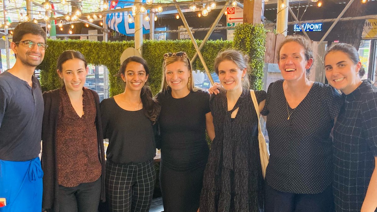 Second Generalist Primary Care Track happy hour of the new academic year! Meeting new GPC interns, catching up &amp; recharging for the new year <a href="/MDMariadeM/">Maria de Miguel</a> <a href="/MHaerizadeh/">Mytra Haerizadeh</a> <a href="/DanielleRRome/">Danielle Rome</a> <a href="/suraj_shah28/">Suraj Shah (he/him)</a>