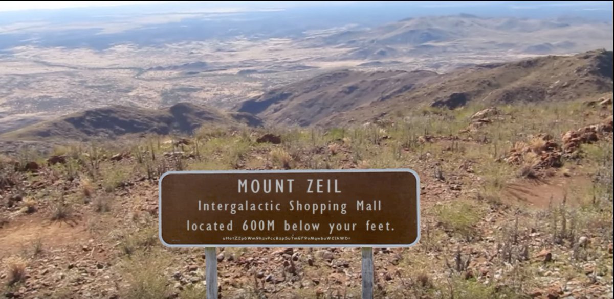 PhilipG's tweet photo. Can anyone explain what this sign means? It is Mt Zeil Northern territory west of Alice Springs.
https://t.co/GPVKCDJful

Mt Ziel (Australia) is mentioned in the Oke Shannon notes. #ufotwitter #RossCoulthart https://t.co/vpKWIKtBuz