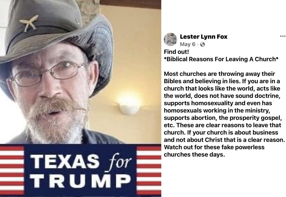 antifaoperative's tweet photo. Texas man, Lester Fox, has been arrested for the rape of a child. https://t.co/sy45x530SB