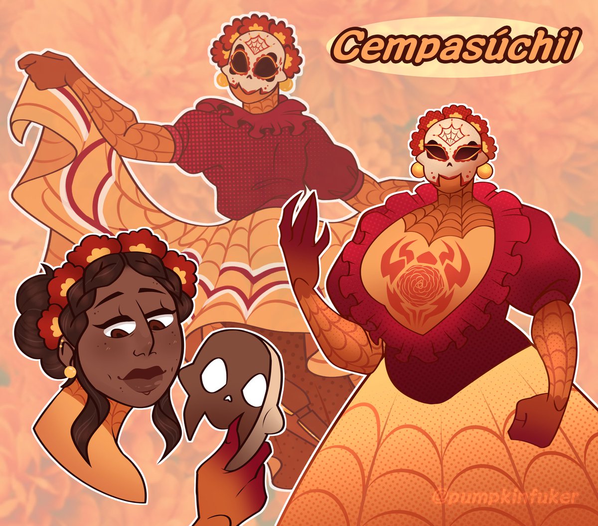 Pumpkinfuker's tweet photo. Cempasúchil 🧡
My Spider-Woman occcc !!
#spidersona #SpiderVerse #SpiderManAcrossTheSpiderVerse #Spiderwoman #Spiderman https://t.co/N9mweY1LUs