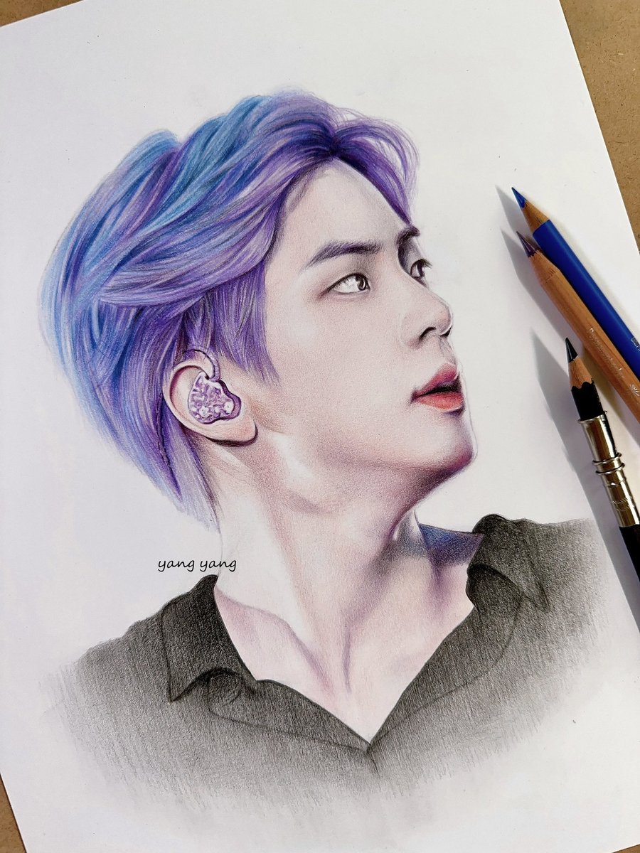 진💙💜
#jin #석진 #btsfanart #jinfanart #그림