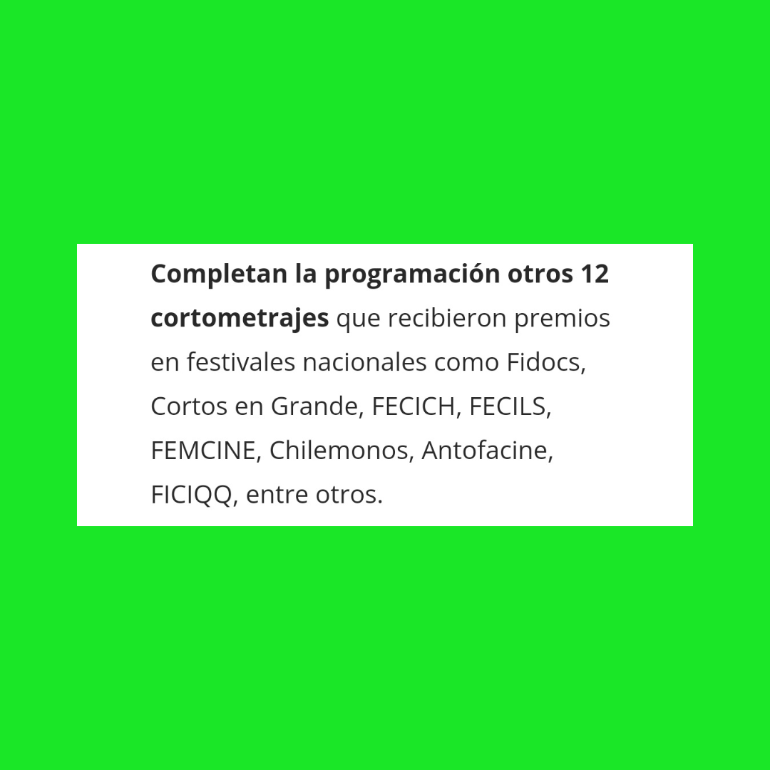 #EDMC2023 | Últimos días para ver, comentar y compartir El día más corto en #OndaMedia: ondamedia.cl/show/el-dia-co…

👉 Vota por el #PremioDelPúblico en viart.cl

🙌 Gracias a lxs amigxs de <a href="/bitacoradecine/">Bitácora de Cine</a> por llevar la celebración del cortometraje chileno más lejos✨