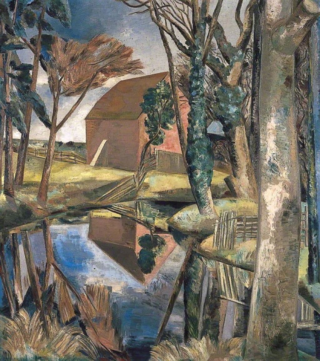 Paul Nash (11 May 1889 – 11 July 1946)
Oxenbridge Pond (1927-1928)