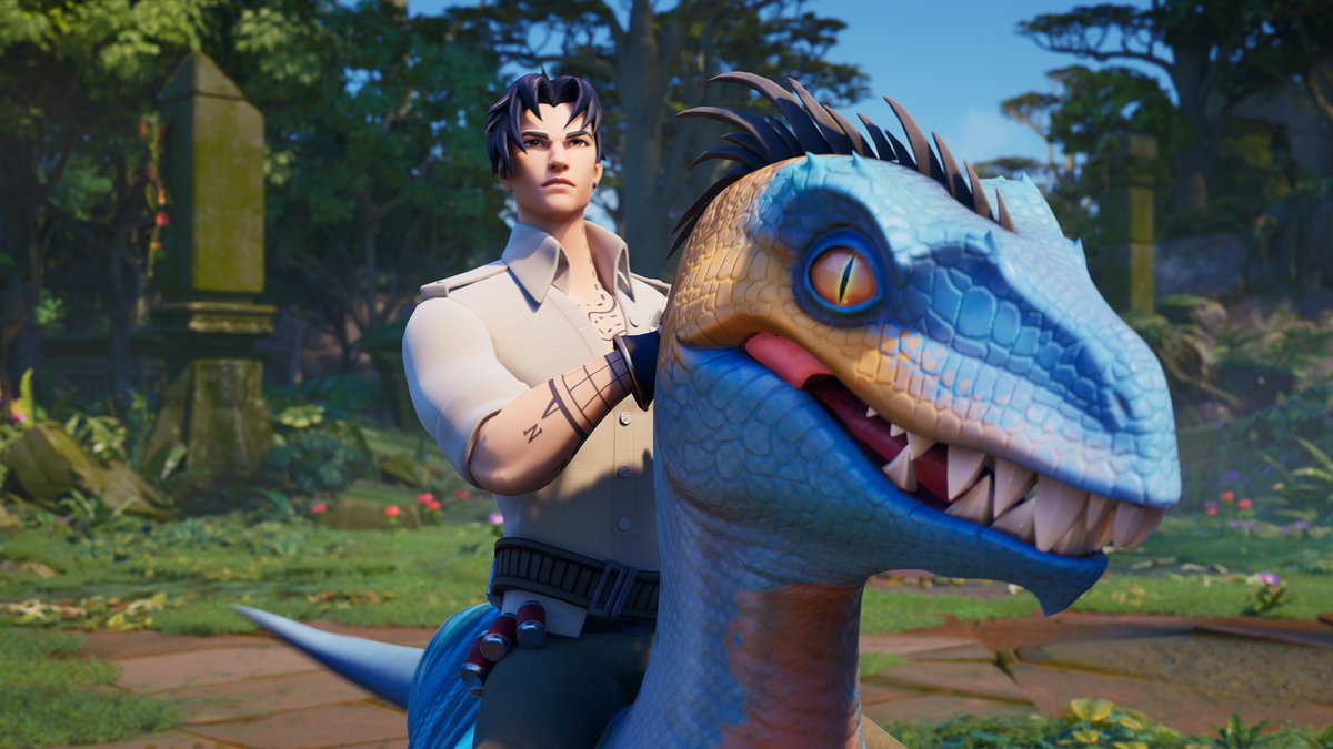 #Fortnite News Update: Raptor Riding 'Raptors are running wild! Make your enemies go extinct as you traverse the jungles on these fearsome creatures.'