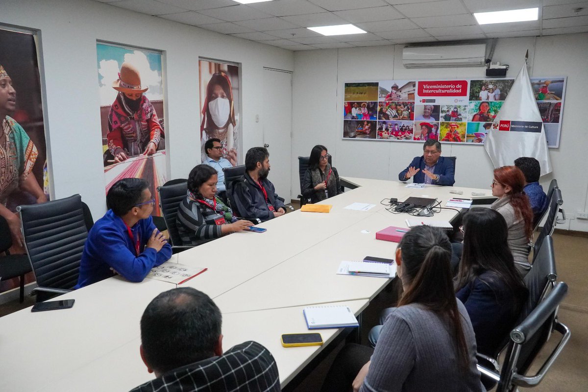 MinCulturaPe's tweet image. Nos reunimos con integrantes de la Asociación Civil La Resistencia en el marco de la política de puertas abiertas que impulsamos de cara a la  ciudadanía en general.