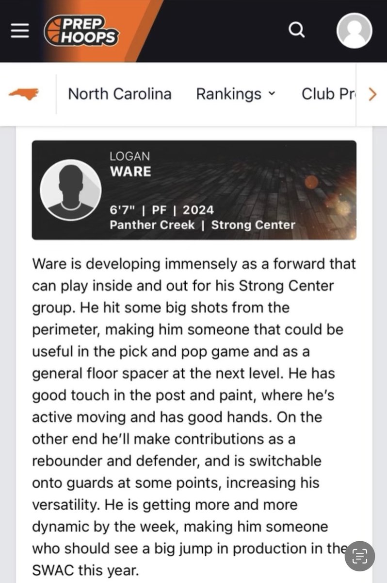 Thank you @v_taylor3 for the write up!  I enjoyed playing in the PhenomSummerHavoc with <a href="/StrongCenter24/">Strong Center 2024</a>.  <a href="/Phenom_Hoops/">Phenom Hoop Report</a> <a href="/PChoopcoach/">Shawan Robinson</a> <a href="/CatamountMBB/">Western Carolina Basketball</a> <a href="/CatawbaMBB/">Catawba Basketball</a> <a href="/WakesFinest/">WCF</a> <a href="/WakeHoops/">Wake Hoops</a> <a href="/PrepHoops/">Prep Hoops 🏀</a> <a href="/PrepHoopsNC/">Prep Hoops North Carolina</a> <a href="/HereGoJayAgain/">Jay Anderson</a>