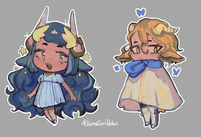 Chibi sheep gods 