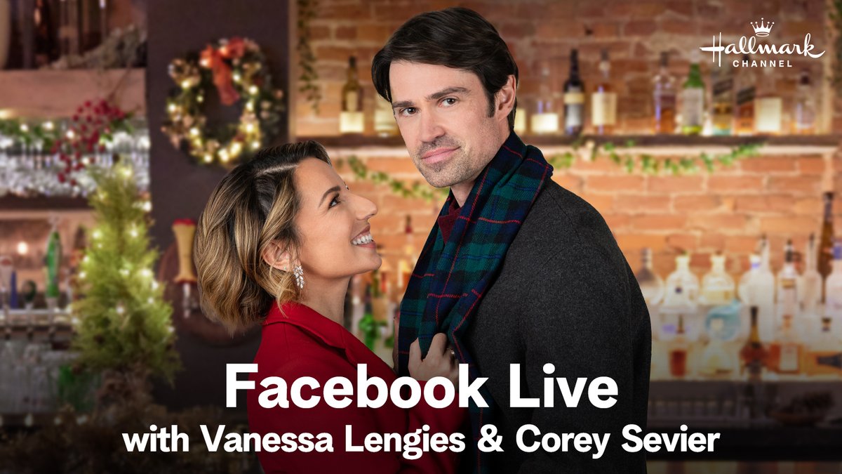 #Hallmarkies, tune in tomorrow at 1pm ET for a special Facebook LIVE chat at with @corey_sevier and <a href="/littlelengies/">VANESSA LENGIES</a> from the all new movie #TakeMeBackForChristmas! Hope to see you there! #ChristmasInJuly ❄️