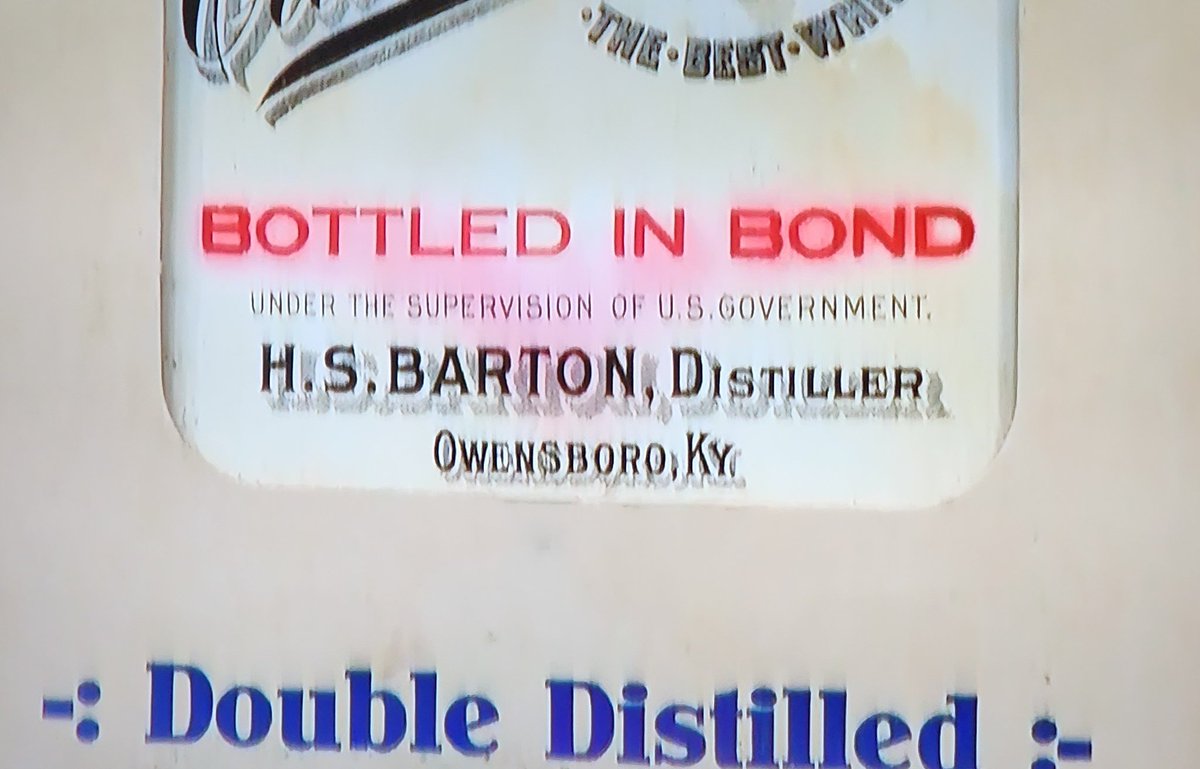 DianaSironi's tweet photo. Bottled in Bond prohibition bottles purchased from her customer's uncle - an M.D. - as in "Emmmm Deeeee" (empty) liquor bottles #AntiquesRoadshow #prohibition #monkeysuncle https://t.co/9FeAEPZsKY
