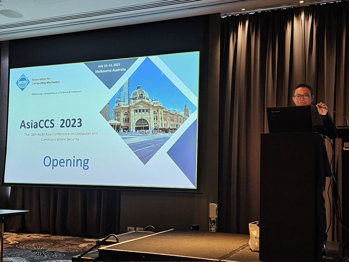 jianying_zhou's tweet image. ACM AsiaCCS&apos;23 back to normal after 3 years.
asiaccs2023.org
#cybersecurity, #asiaccs, #melbourne