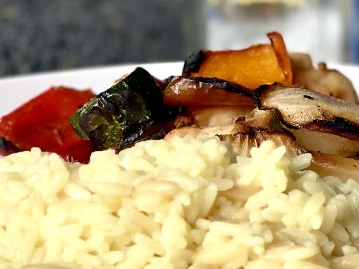 ICHawkeye's tweet image. Not bad for leftovers. #kabobs