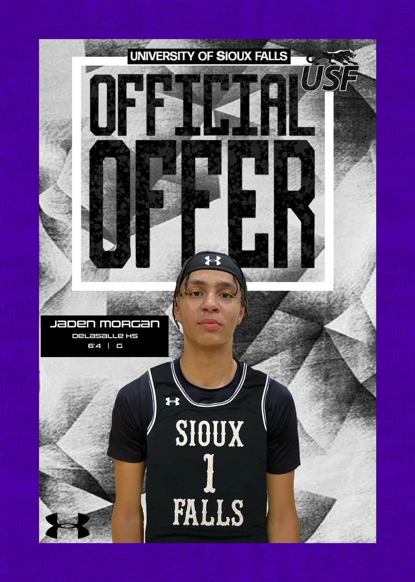 Jaden Morgan (@jadenqmorgan) on Twitter photo Extremely blessed to have received an offer from the University of Sioux Falls! Thank you <a href="/CooBasketball/">Chris Johnson</a> <a href="/CoachGuebsUSF/">Drew Guebert</a> for the opportunity!! Extremely blessed to have received an offer from the University of Sioux Falls! Thank you <a href="/CooBasketball/">Chris Johnson</a> <a href="/CoachGuebsUSF/">Drew Guebert</a> for the opportunity!!